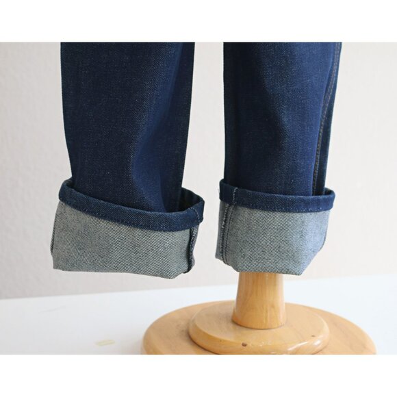Deadstock, 1970's Vintage Bayly Dark Wash Jeans Kid's Size 5 to 6 Extra Small XS - Picture 5 of 10